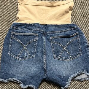 Motherhood Maternity Jean Shorts